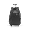 MIAMI. Mochila trolley para notebook (17”) em Nylon 999 impermeável com 2 rodas e sistema de proteção integrado (30 L)