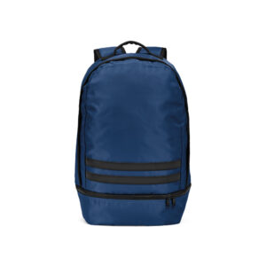 MANCHESTER. Mochila em poliéster reciclado 290T e sarja com compartimento para sapatos (25 L)