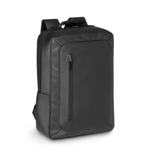 OSASCO. Mochila para notebook (15’6”) em 600D com revestimento à água (10 L)