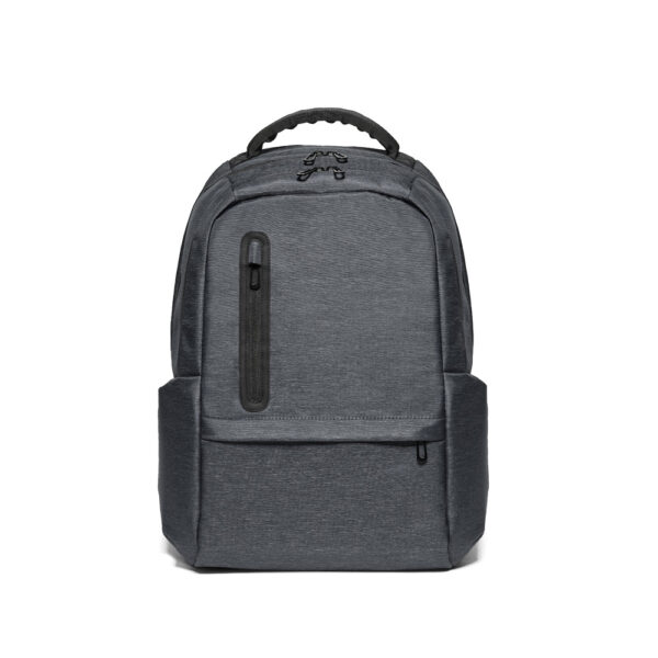 BOSTON. Mochila para notebook (17”) em Nylon 2Tone impermeável com dois compartimentos forrados e almofadados (20 L)