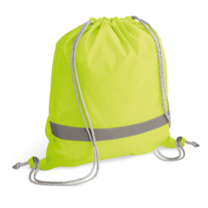 RULES. Sacola tipo mochila em 210D com elementos refletores