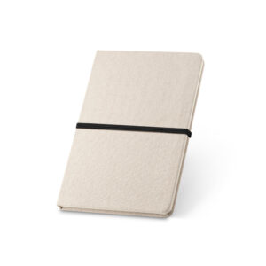 NERVAL. Caderno A5 de capa dura em linho (230 g/m²), com páginas pautadas