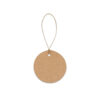 LABEL ROUND. Etiqueta em papel 100% reciclado (700 g/m²) com formato circular