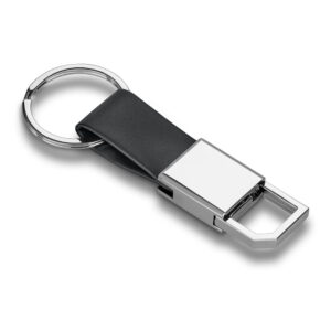 BOURCHIER. Chaveiro em c.sintético e metal