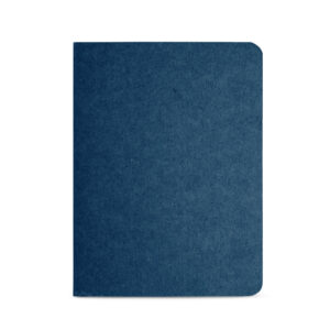 BULFINCH. Caderno B7 de capa flexível em cartão kraft 100% reciclado, com páginas lisas recicladas
