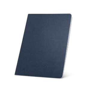 ECOWN. Caderno A5 de capa flexível em cartão kraft 100% reciclado, com páginas pautadas recicladas