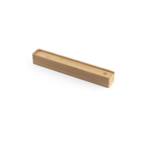 BAMBOX. Estojo em bambu natural para 1 caneta esferográfica