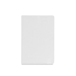ANNE SUB. Caderno A5 de capa dura em poliéster 100% reciclado 300D ideal para personalização em sublimação