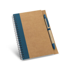 ASIMOV. Caderno B6 espiral de capa dura em cartão, com páginas lisas recicladas