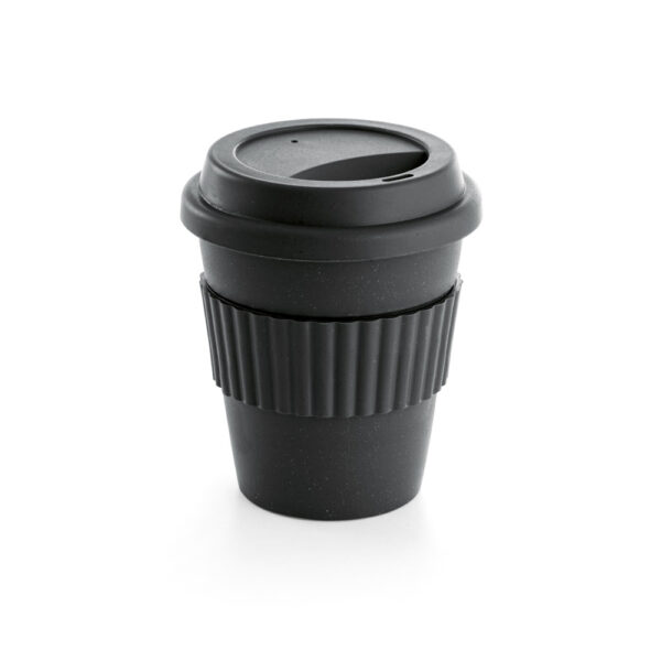 CUPPA. Copo de viagem em fibra de bambu (60%) e PP (40%) com tampa