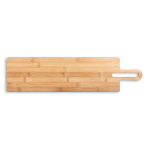 CARAWAY LONG. Tábua de servir aperitivos em bambu com pega