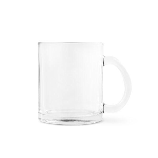 CARMO. Caneca em vidro para sublimação (350 mL)