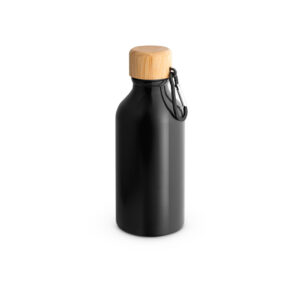 ROUSEY. Squeeze em alumínio 100% reciclado com cor sólida brilhante (400 mL)