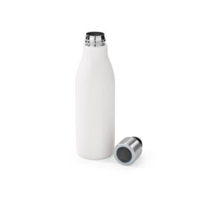 CHILWELL. Garrafa térmica em aço inox 90% reciclado de parede dupla com sistema de auto-sanitização UV (500 mL)