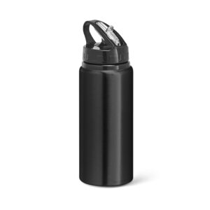 LEMON. Squeeze em alumínio, com bico de canudo flip e canudo (670 mL)