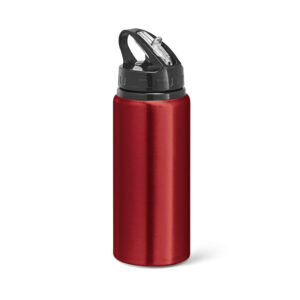 LEMON. Squeeze em alumínio, com bico de canudo flip e canudo (670 mL)