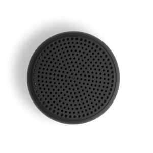TURING. Caixa de som portátil com faixa LED exterio e autonomia de 4h, em ABS 100% reciclado
