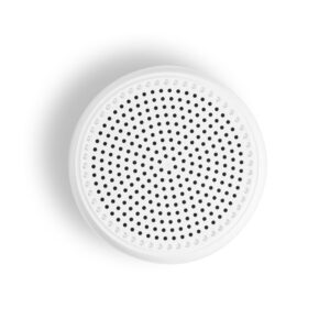 TURING. Caixa de som portátil com faixa LED exterio e autonomia de 4h, em ABS 100% reciclado
