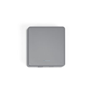 SMOOT 5. Bateria portátil com carregador por indução (wireless) em ABS 100% reciclado (5'000 mAh)