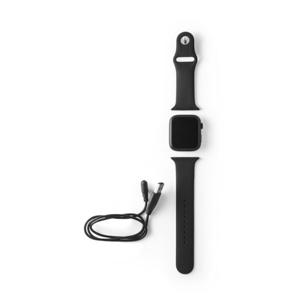 WILES. Relógio inteligente com bracelete em silicone e à prova de salpicos de água (IPX4)
