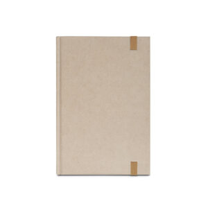 DICKINSON. Caderno A5 de capa dura em papel à base de cana-de-açúcar (80% polpa da cana-de-açúcar) com páginas pautadas