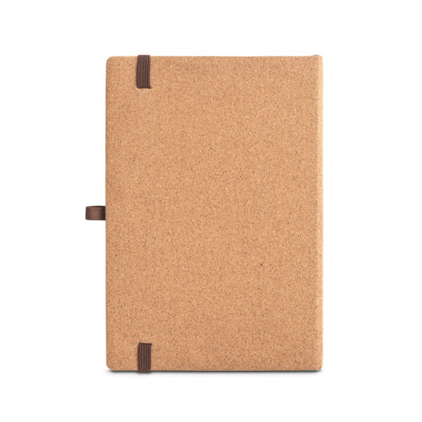 ORWELL. Caderno A5 de capa dura em folha de bambu e cortiça, com páginas pautadas