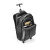 MIAMI. Mochila trolley para notebook (17”) em Nylon 999 impermeável com 2 rodas e sistema de proteção integrado (30 L)