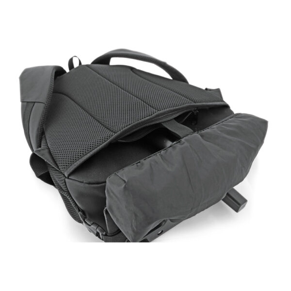 MIAMI. Mochila trolley para notebook (17”) em Nylon 999 impermeável com 2 rodas e sistema de proteção integrado (30 L)