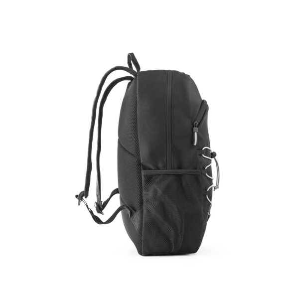 DELFOS BACKPACK. Mochila para notebook (15’6″) em poliéster reciclado 300D e poliéster reciclado 600D, com elementos refletores (18 L)