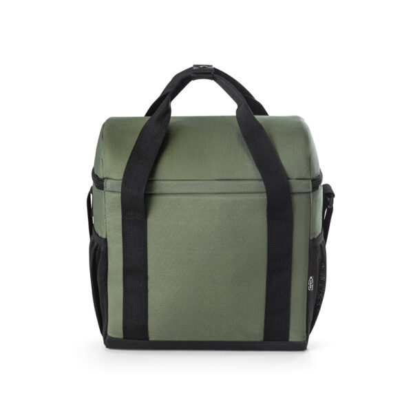 ROMA M. Cooler. Bolsa térmica almofadada em ripstop poliéster reciclado 600D com interior forrado em PEVA 11 L