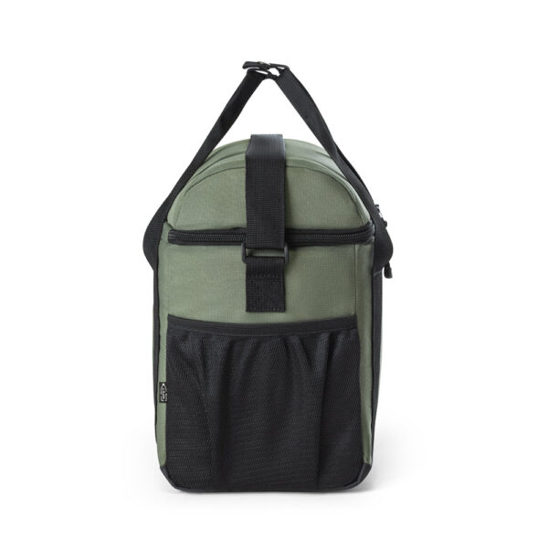 ROMA M. Cooler. Bolsa térmica almofadada em ripstop poliéster reciclado 600D com interior forrado em PEVA 11 L