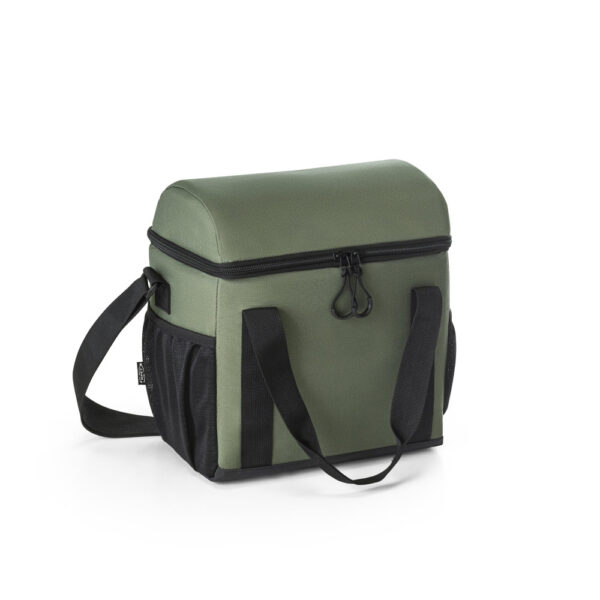 ROMA M. Cooler. Bolsa térmica almofadada em ripstop poliéster reciclado 600D com interior forrado em PEVA 11 L