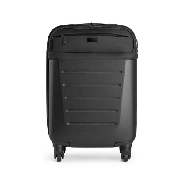 COIMBRA. Mala de viagem executivo em ABS e 600D com 4 rodas duplas e interior forrado (33 L)