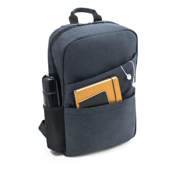 REPURPOSE BACKPACK. Mochila para notebook (15’6″) em poliéster reciclado 600D de alta densidade (12 L)