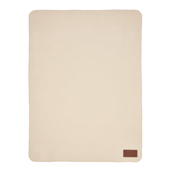 COZY. Manta em tecido polar, 100% poliéster reciclado (100% rPET) (140 g/m²)