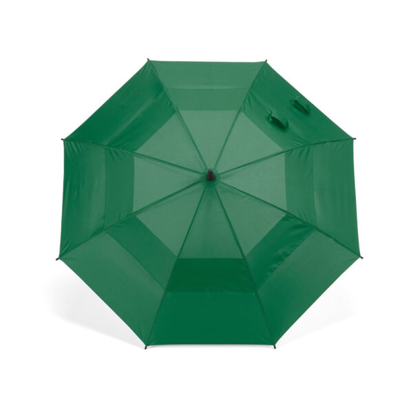 RUBY. Guarda-chuva em poliéster 100% reciclado 190T com abertura automática