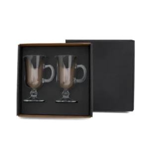 JOGO DE CANECAS PARA CAFÉ - 2 PÇS - 240ML