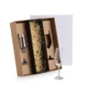 JOGO DE TAÇAS DE VIDRO P/ CHAMPAGNE 186 ML – 2 PÇS – NÃO ACOMPANHA A GARRAFA