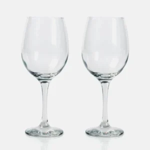 JOGO DE TAÇAS DE VIDRO PARA  VINHO 490 ML - 2 PÇS