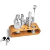 KIT BAR COM BASE EM BAMBU – 11 PÇS