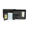 KIT CADERNO, CANETA E COPO – 3 PÇS