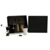 KIT CAFETEIRA, MOEDOR E COPO TÉRMICO – 3 PÇS