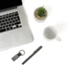 KIT CANECA, CANETA E CHAVEIRO – 3 PÇS