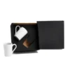 KIT CANECAS EM CERÂMICA BRANCA – 230ML
