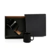 KIT CANECAS EM CERÂMICA PRETA – 270ML