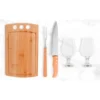 KIT CHURRASCO / CERVEJA – 5 PÇS – NÃO ACOMPANHA GARRAFA