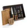KIT CHURRASCO, DRINKS E TRUCO – 12 PÇS – C/ JOGO DE BARALHO