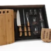 KIT CHURRASCO, DRINKS E TRUCO – 12 PÇS – C/ JOGO DE BARALHO