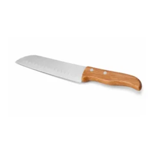 KIT COM FACA 8", FACA SANTOKU E GARFO 3 PÇS
