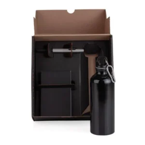 KIT COM SQUEEZE, CANETA E BLOCO - 3 PÇS